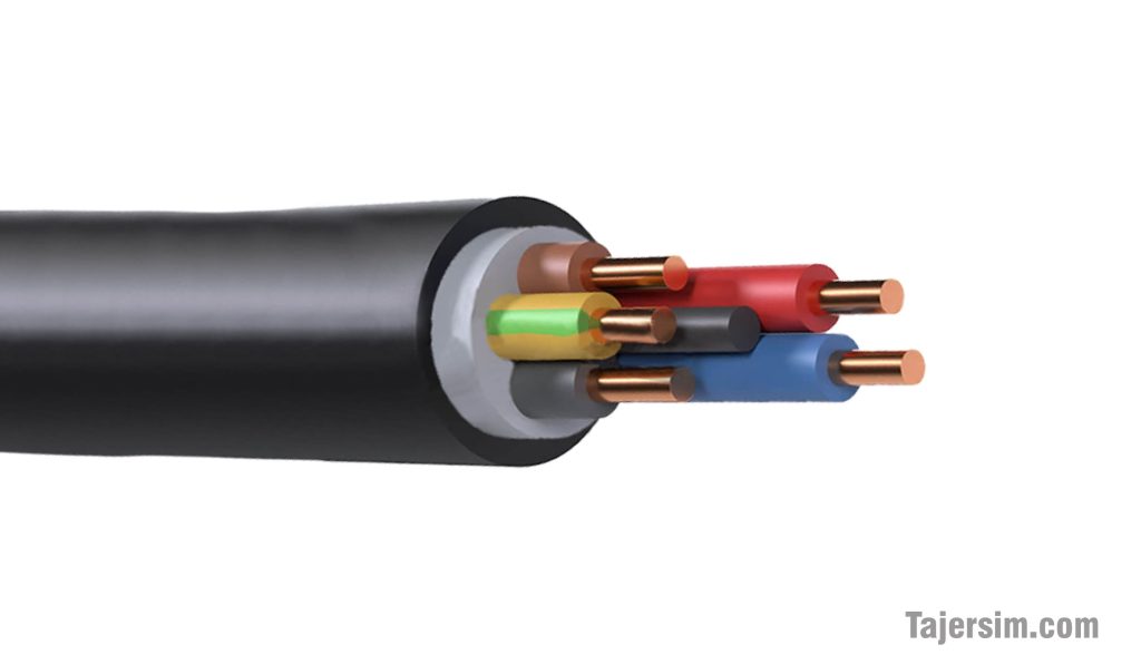 تفاوت کابل افشان با کابل مفتولی 3 sprinkler cable VS wire cable 0.1 min