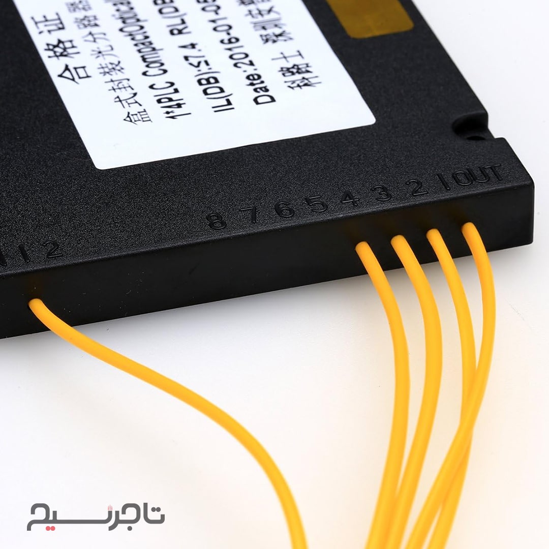 اسپلیتر فیبر نوری 1 به 4 کاستی PLC