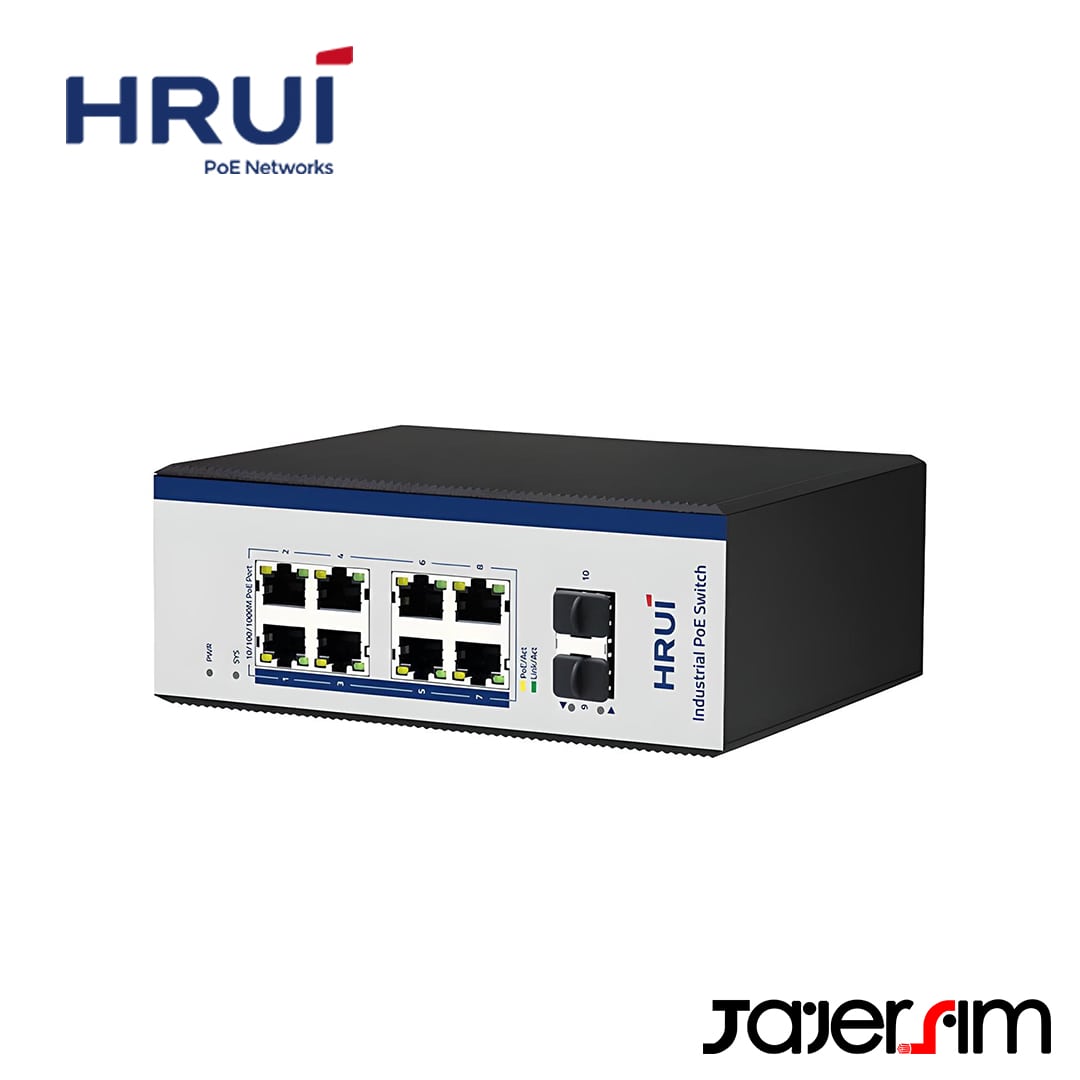 سوئیچ 8 پورت اچ ار یو ای مدل HR600-AFGM-82S