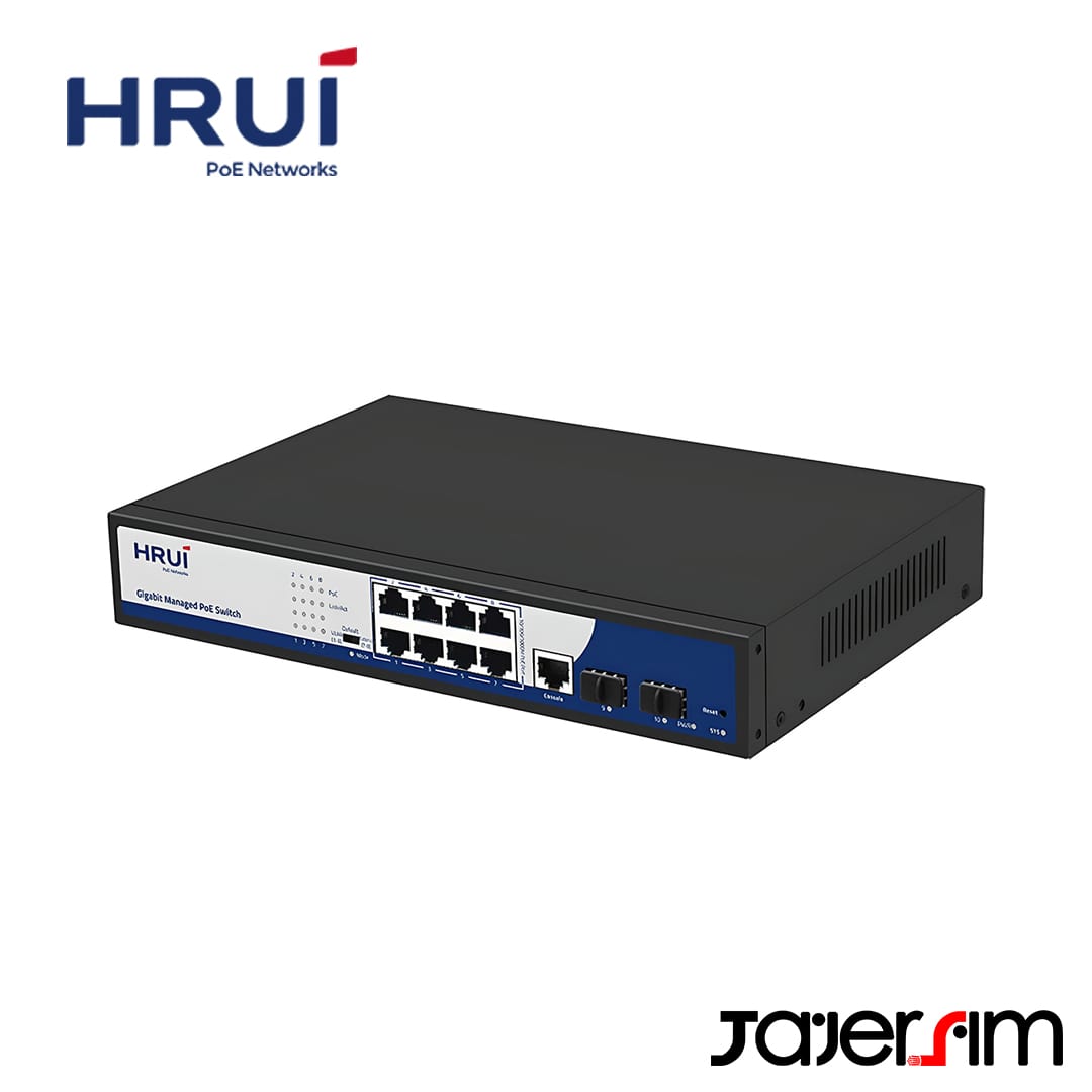 سوئیچ مدیریتی PoE اچ ار یو ای HR-AFGM-82NS
