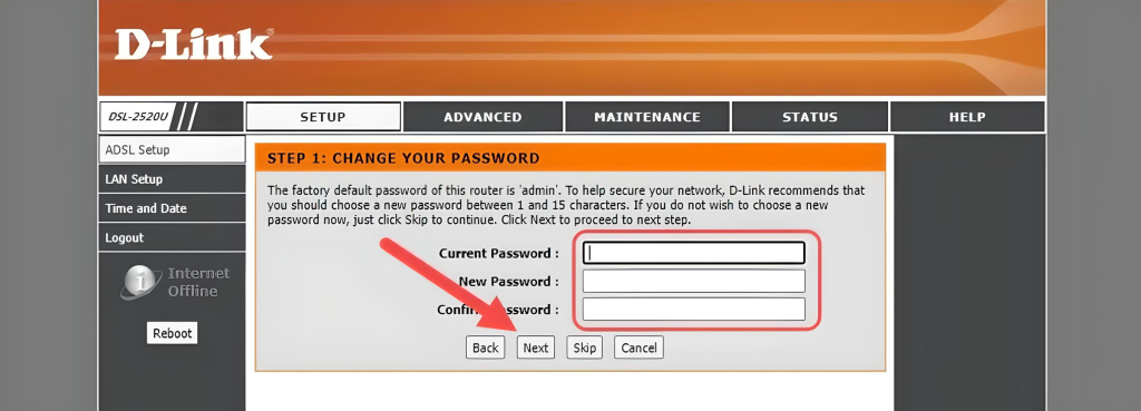 آموزش راهاندازی مودم ADSL 7 Untitled 10